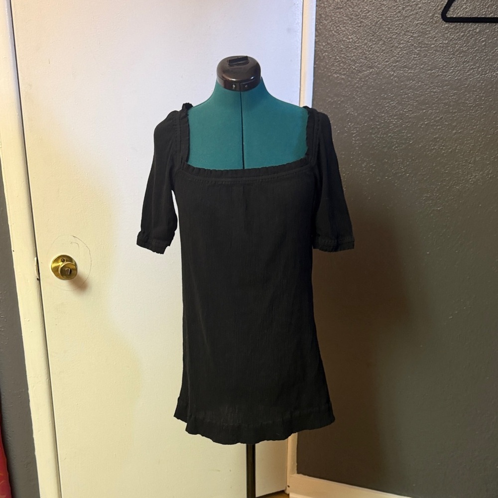 Reformation Black Mini Dress